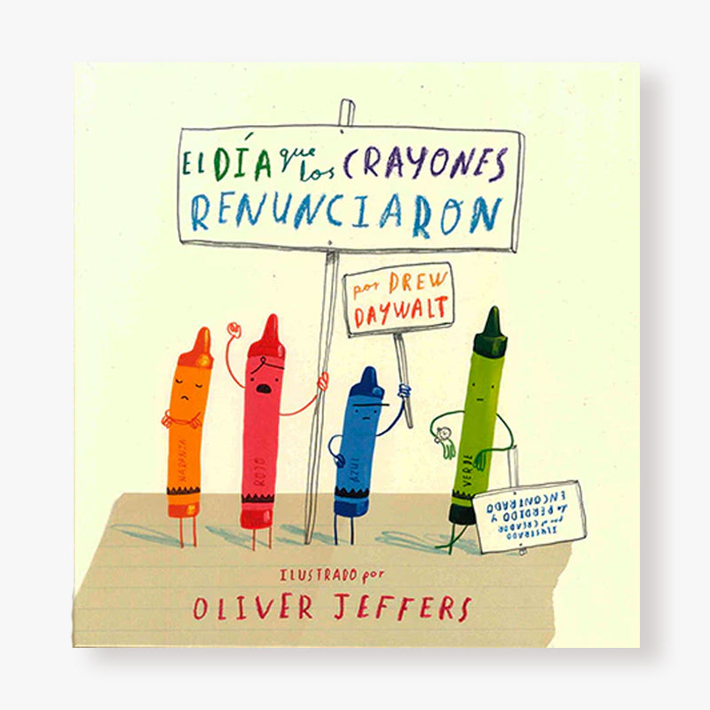 El día qué los crayones renunciaron