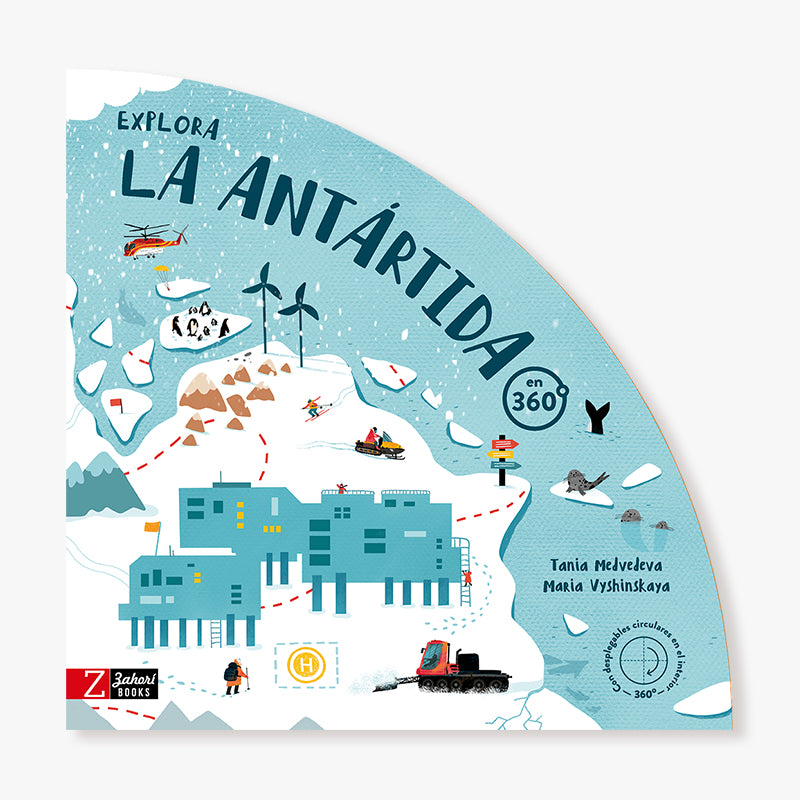 Explora la antartida en 360