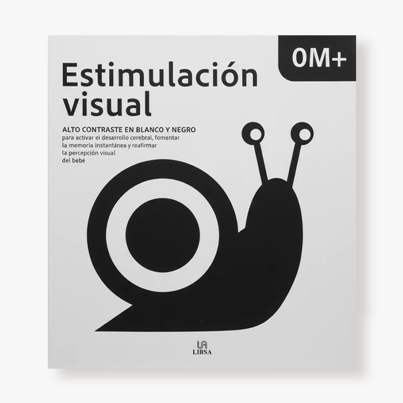 Estimulación visual 0M+ Alto contraste en blanco y negro