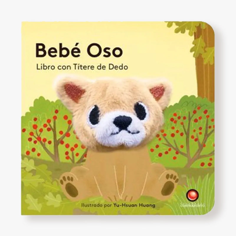 Bebé oso - Libro con títere de dedo