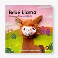 Bebé llama - Libro con títere de dedo