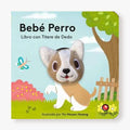 Bebé perro - Libro con títere de dedo