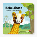 Bebé jirafa - Libro con títere de dedo