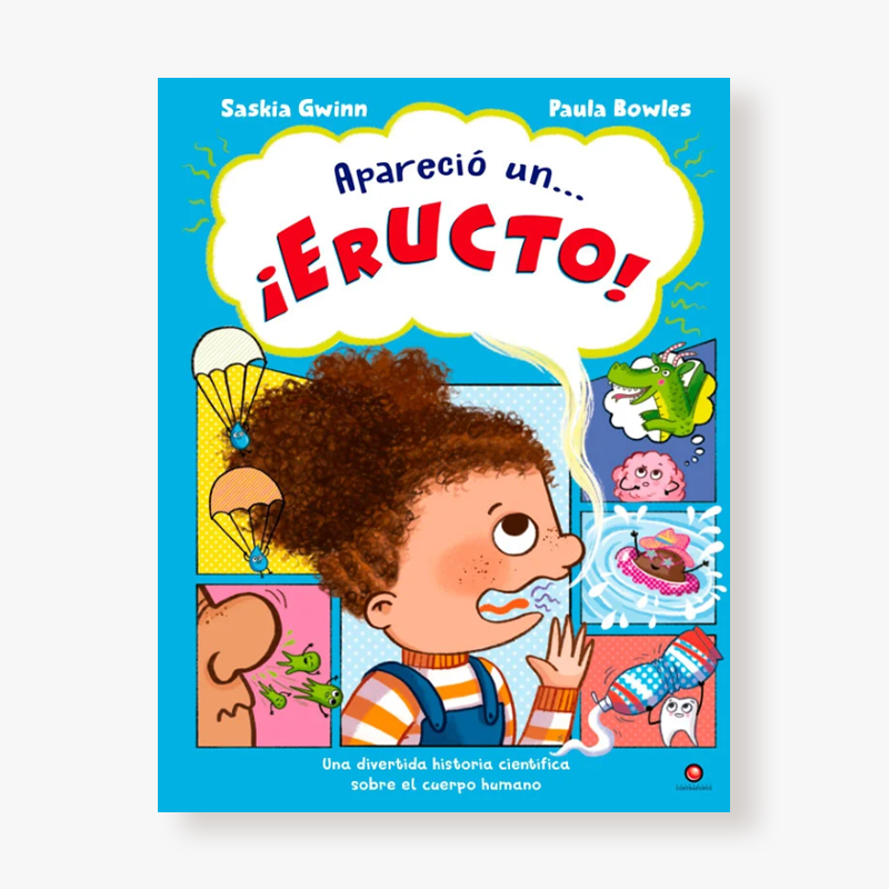 Apareció un... ¡eructo!
