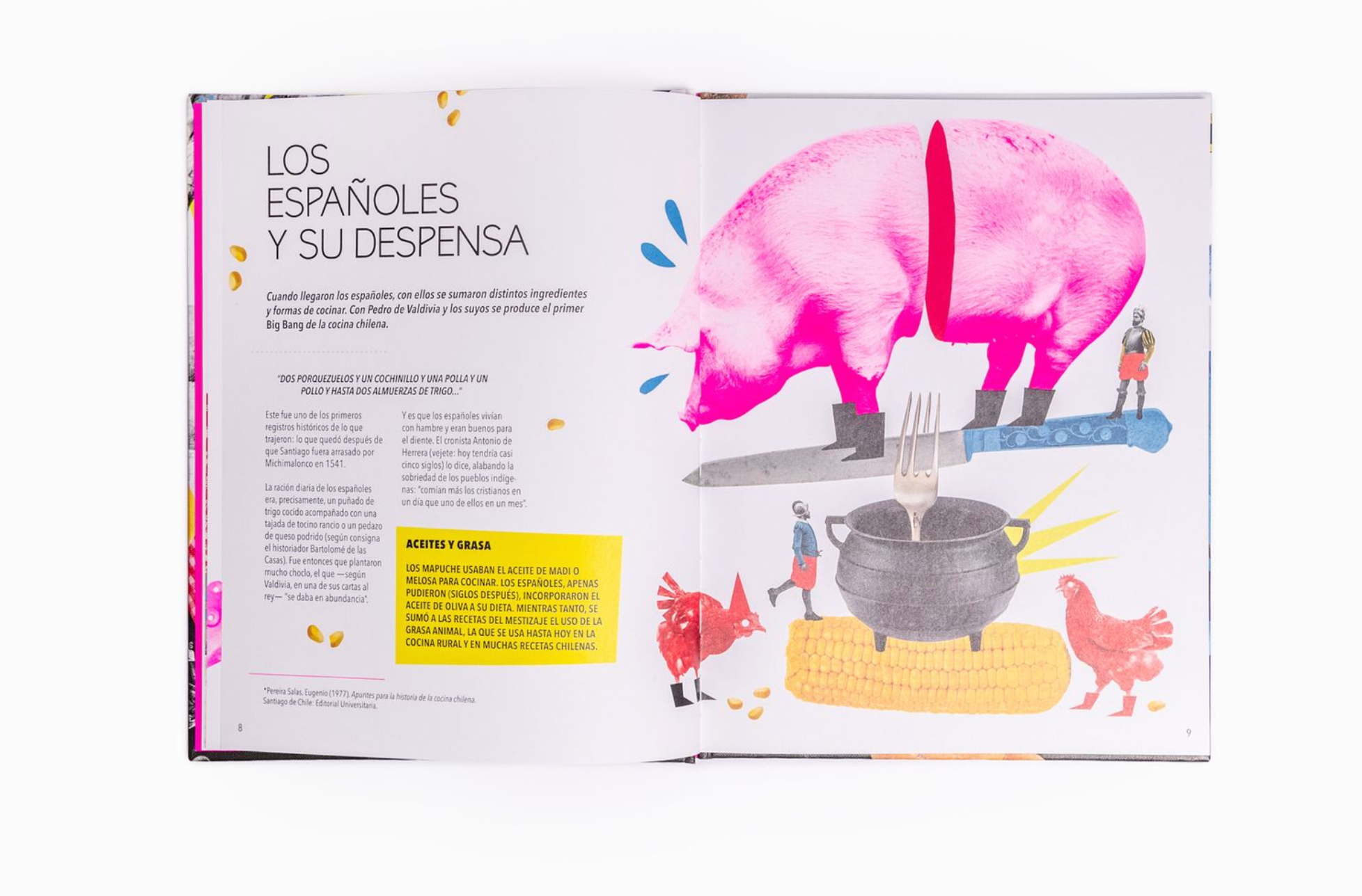 Chile, chicha y chancho