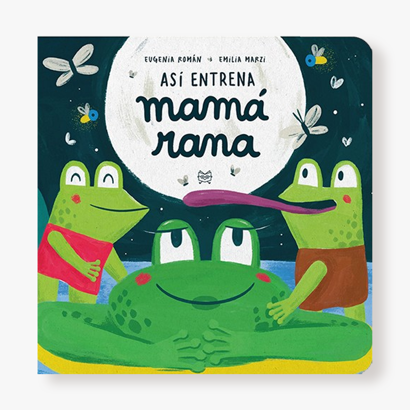 Así entrena mamá rana