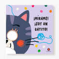 ¡Mírame! Soy un gatito